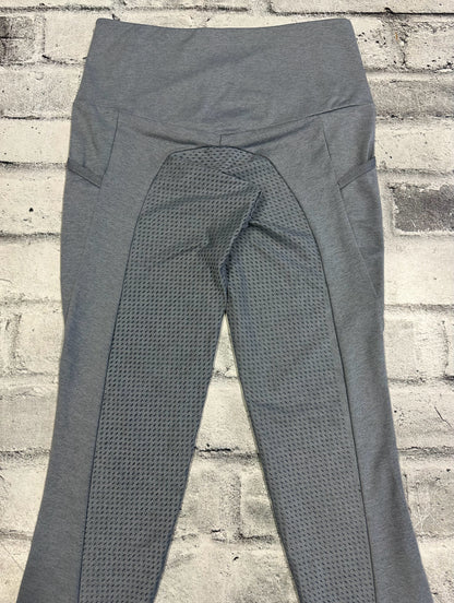 Horze FS Grip Riding Tights Heathered Grey 24