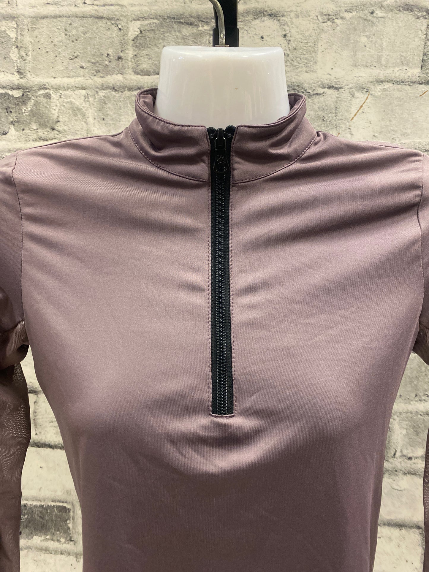 Tempo LS 1/4 Zip Mauve S