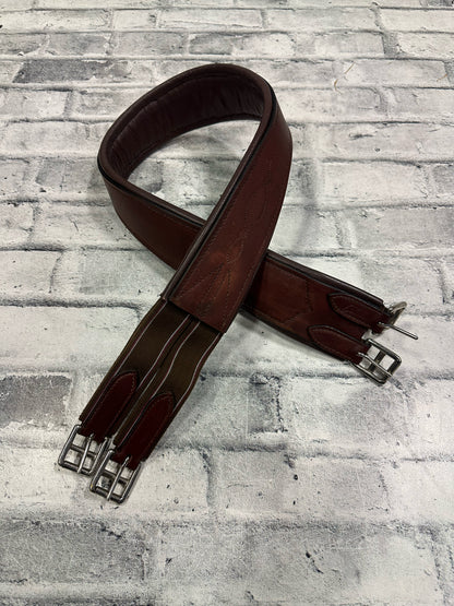 46" One Sided Elastic Leather Girth