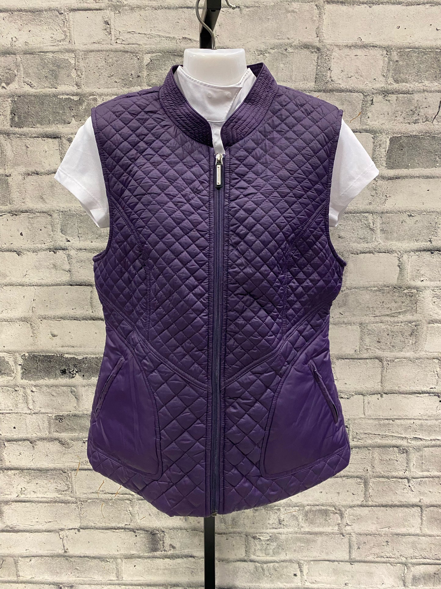Asmar Quilted Vest Purple M
