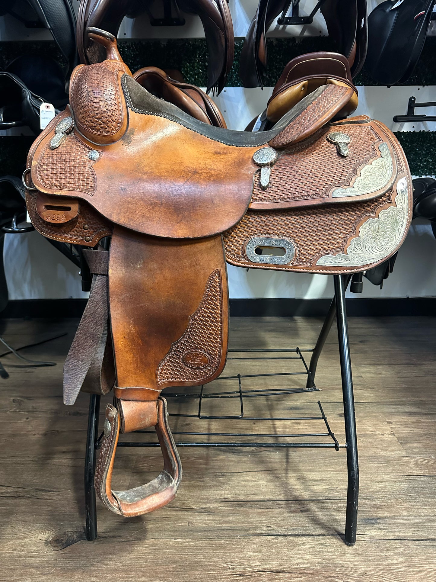 15.5" Billy Cook 3299 Pleasure Reining Saddle