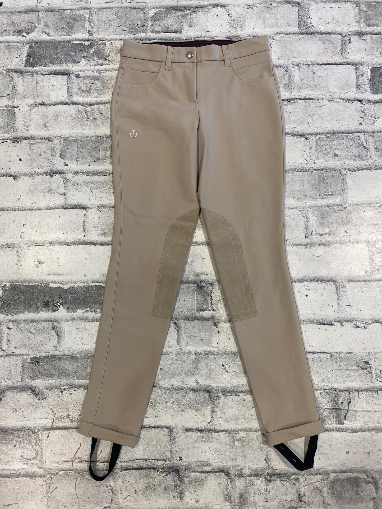 Cavalleria Toscana KP Breeches Tan Childrens 12