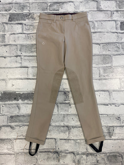Cavalleria Toscana KP Breeches Tan Childrens 12