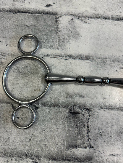 5" 2 Ring Gag Bit