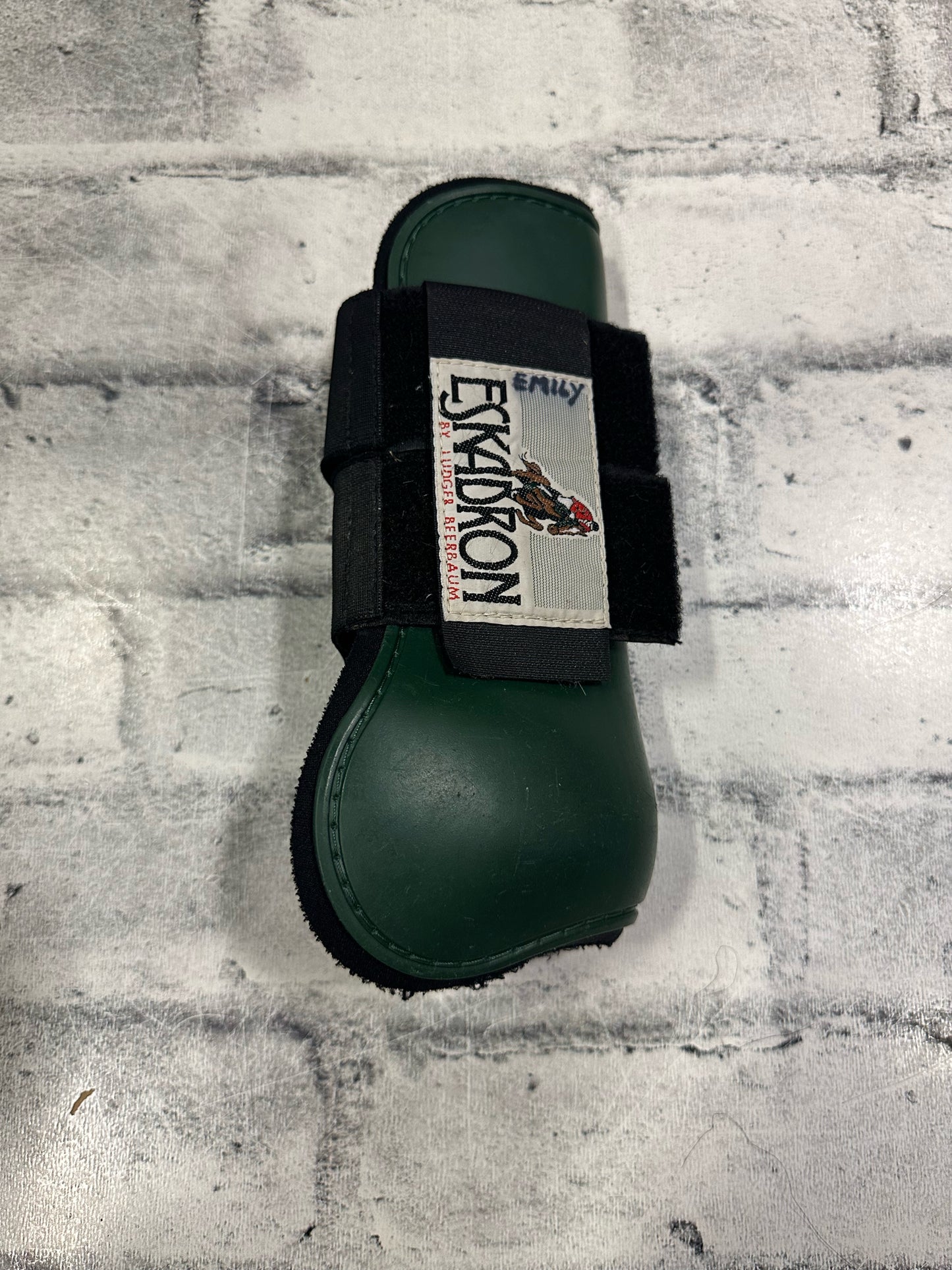 Eskadron Open Front Boots Green H