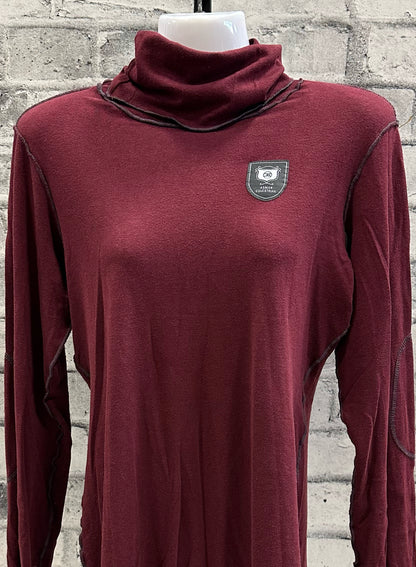 Asmar Thermal Turtleneck Burgundy M