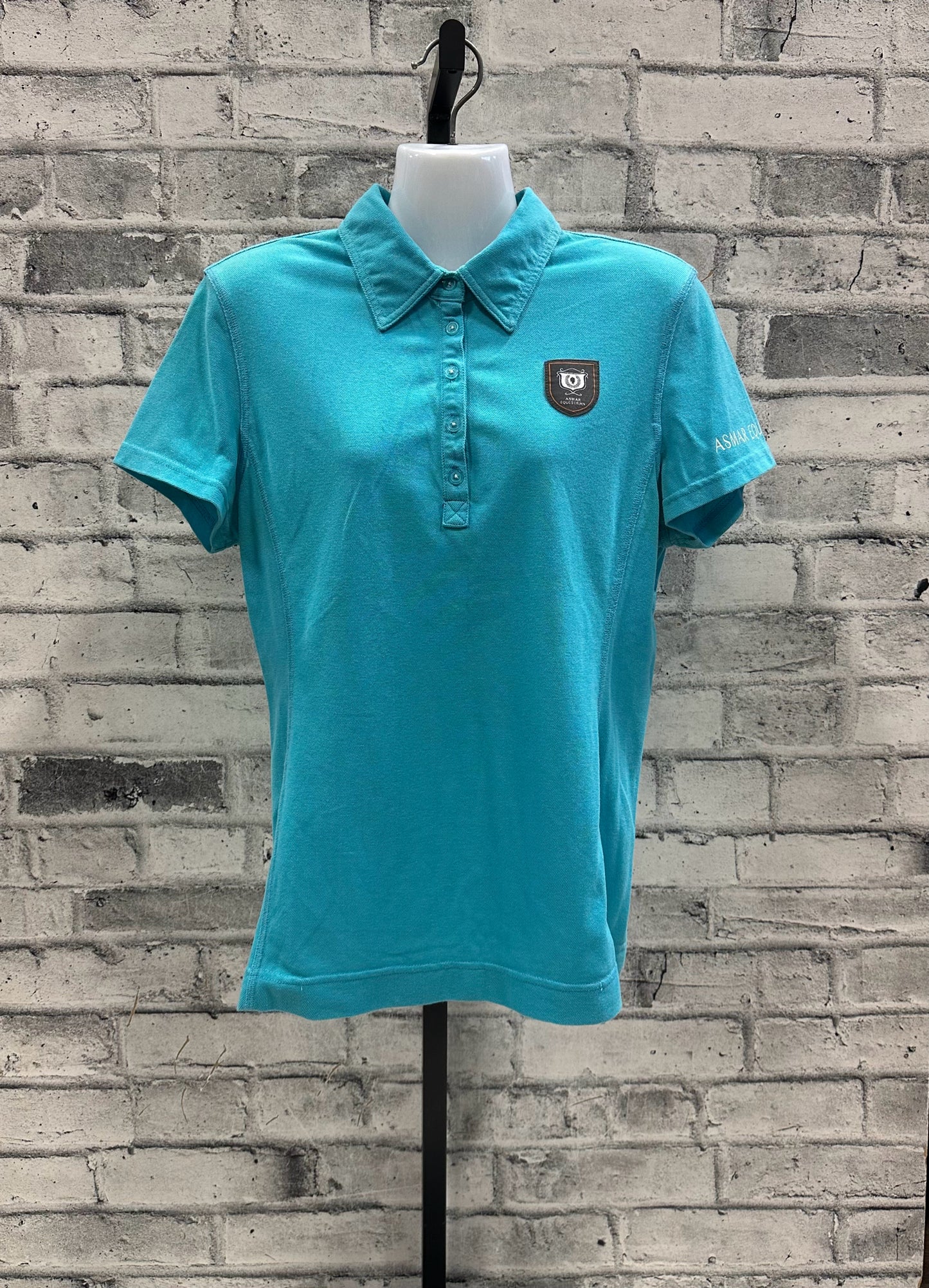 Asmar SS Polo Shirt Turquoise L