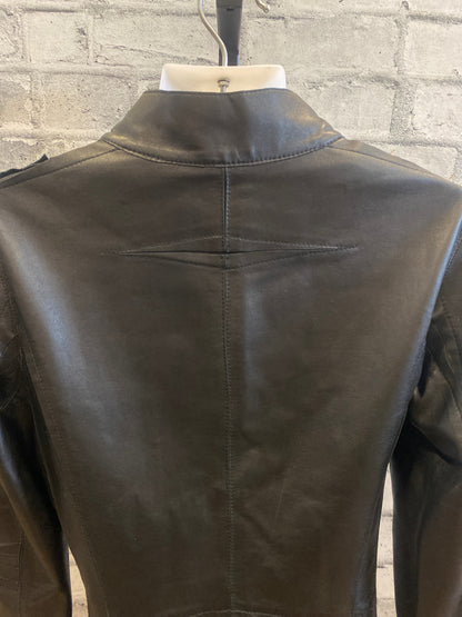 Danier Leather Jacket Black XS
