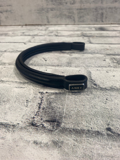 Anky Padded Browband Black 14"