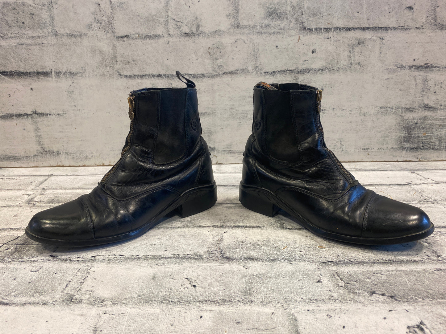 Ariat Zip Up Paddock Boots Black 7B