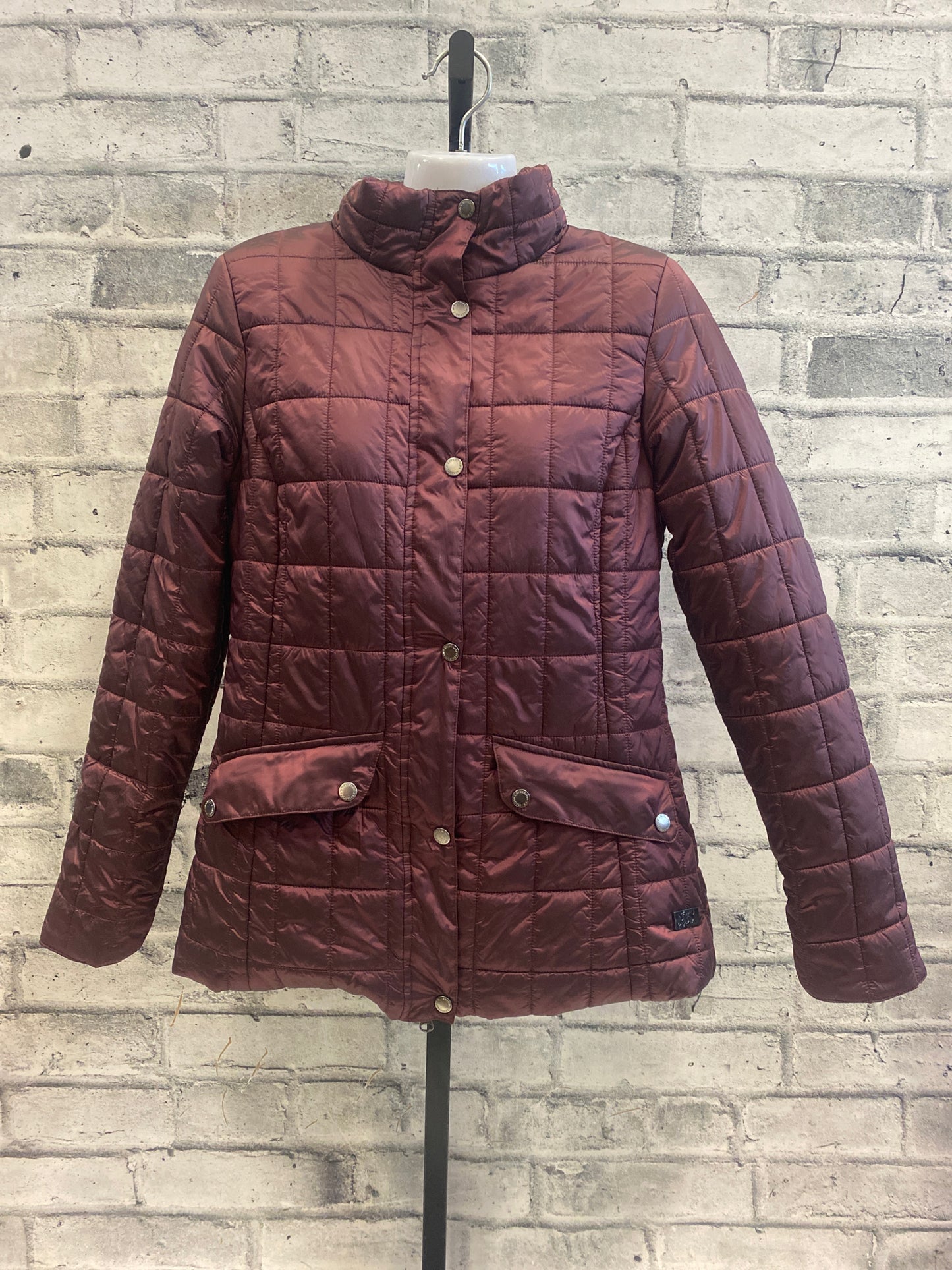 B//Vertigo Quilted Jacket Plum M