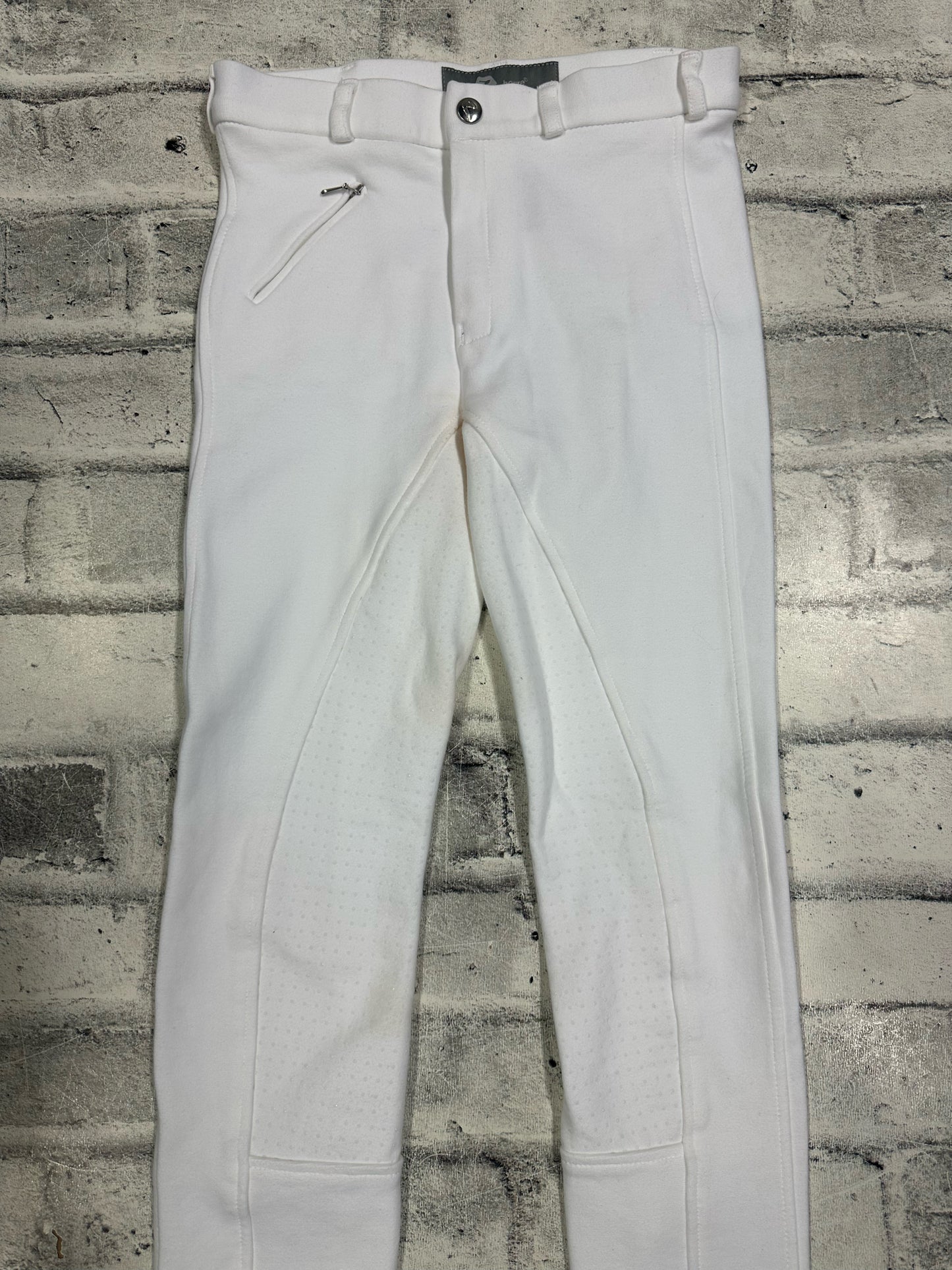 Horze FS Breeches White Childrens L