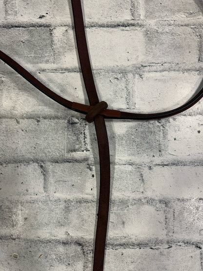 VDB Fancy Stitch Standing Martingale Brown Cob