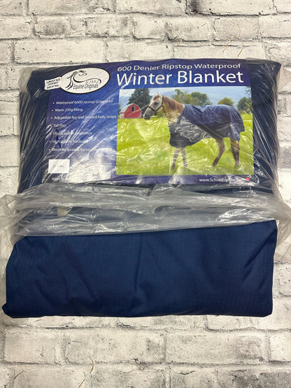 81" Schulz Winter Turnout Navy 250g NEW