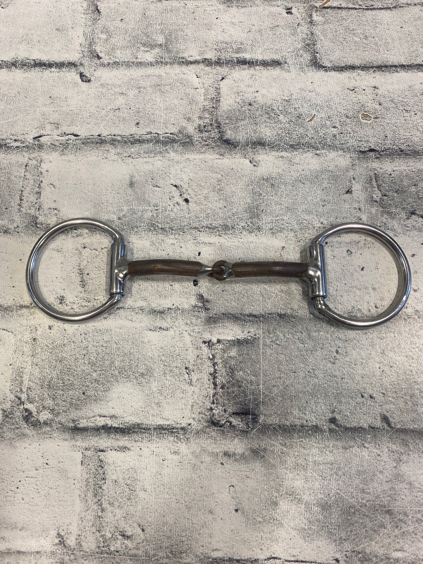 5" Fixed Ring Sweet Iron Snaffle