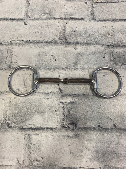 5" Fixed Ring Sweet Iron Snaffle