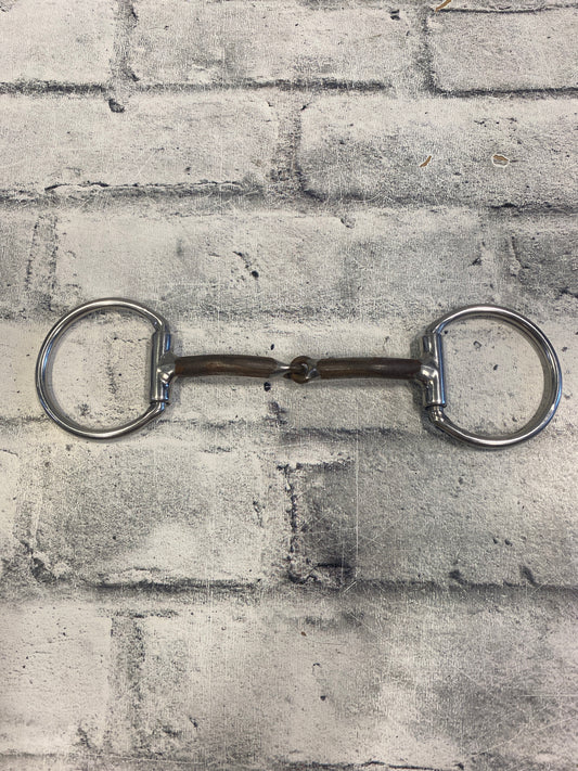5" Fixed Ring Sweet Iron Snaffle