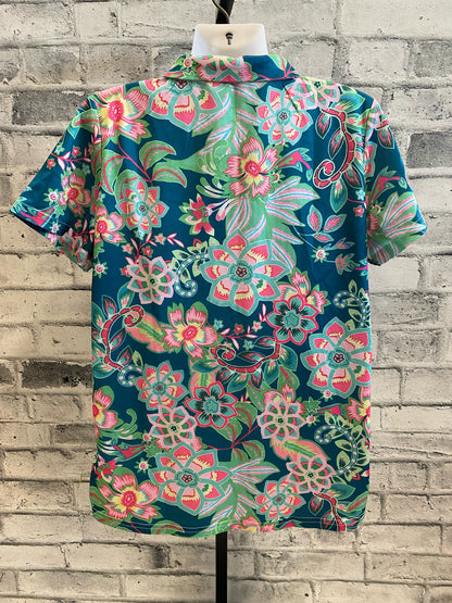SS Polo Floral M
