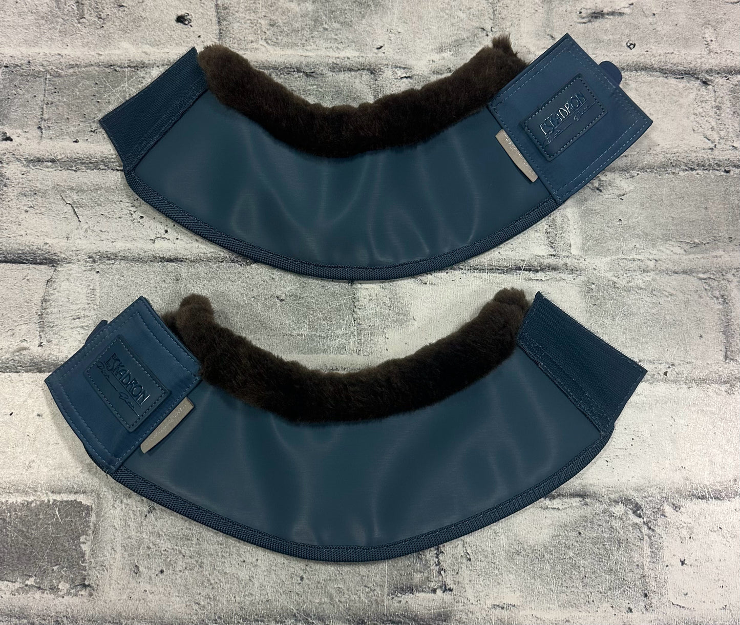 Eskadron Fuzzy Bell Boots Blue M