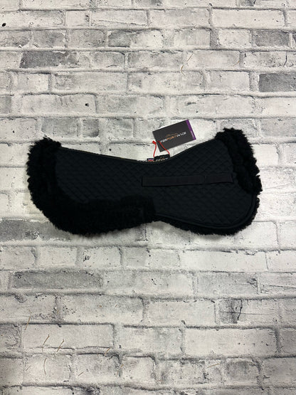 Shires Performance High Withered Half Pad Black L NEW