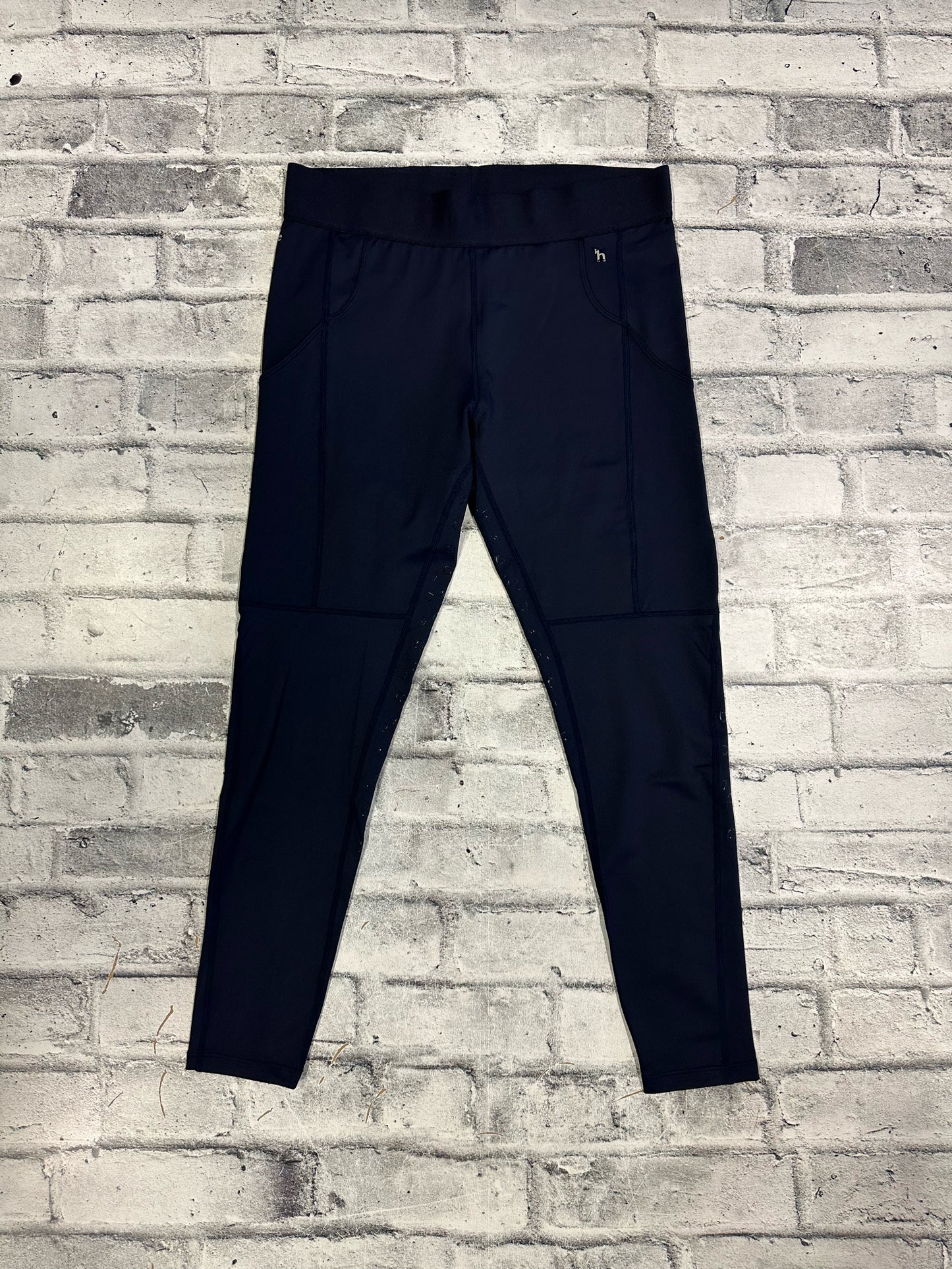 Horze FS Pull On Breeches Navy 32 NEW