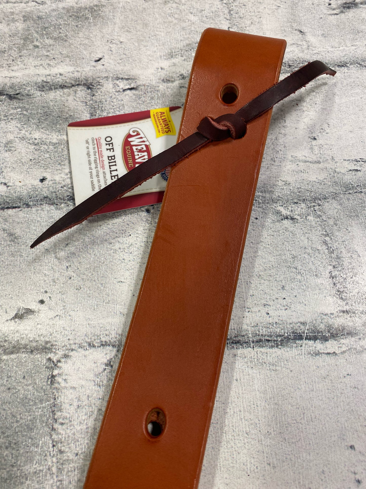 Weaver Off Side Billet Leather NEW