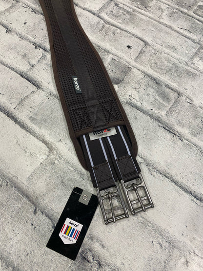 48" Horze Neoprene Girth Brown NEW