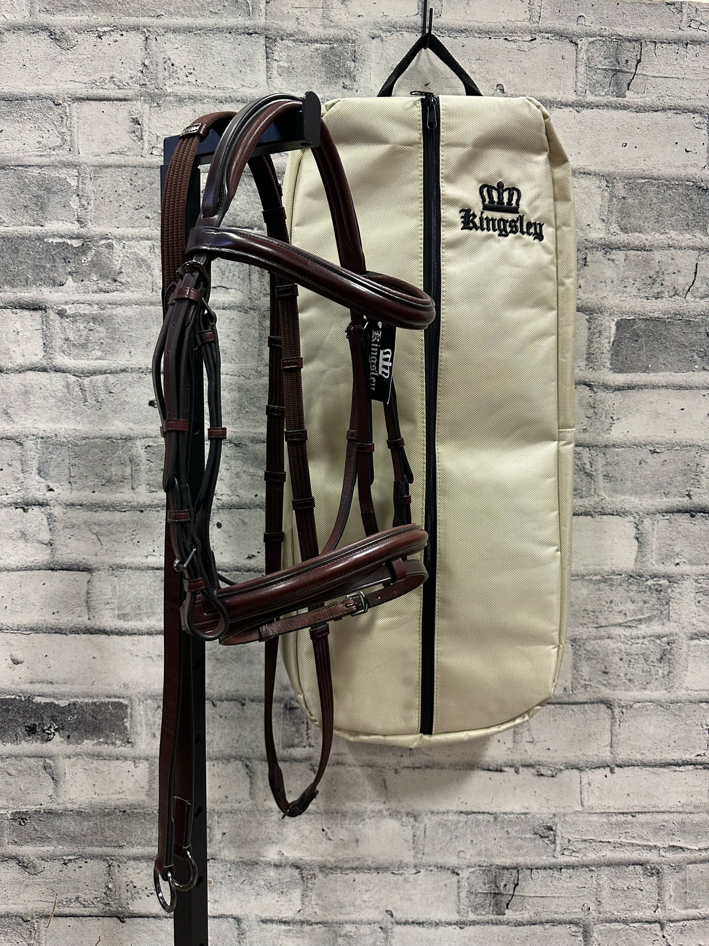 Kingsland Snaffle Bridle Cob + Reins + Bag NEW