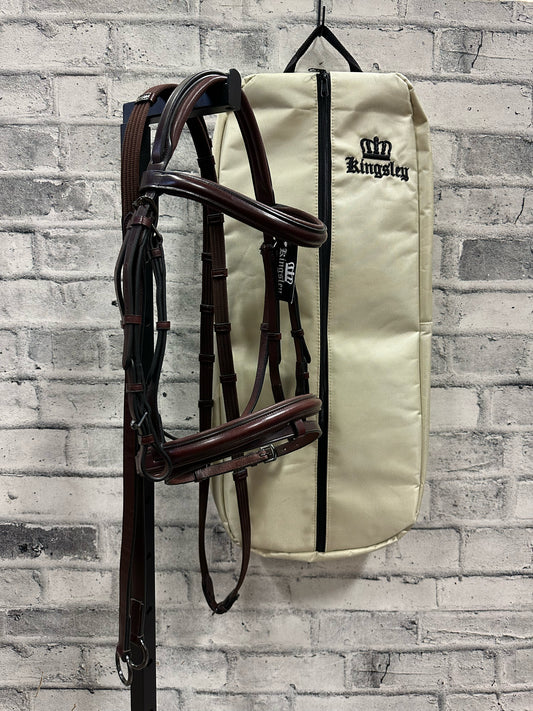 Kingsland Snaffle Bridle Cob + Reins + Bag NEW