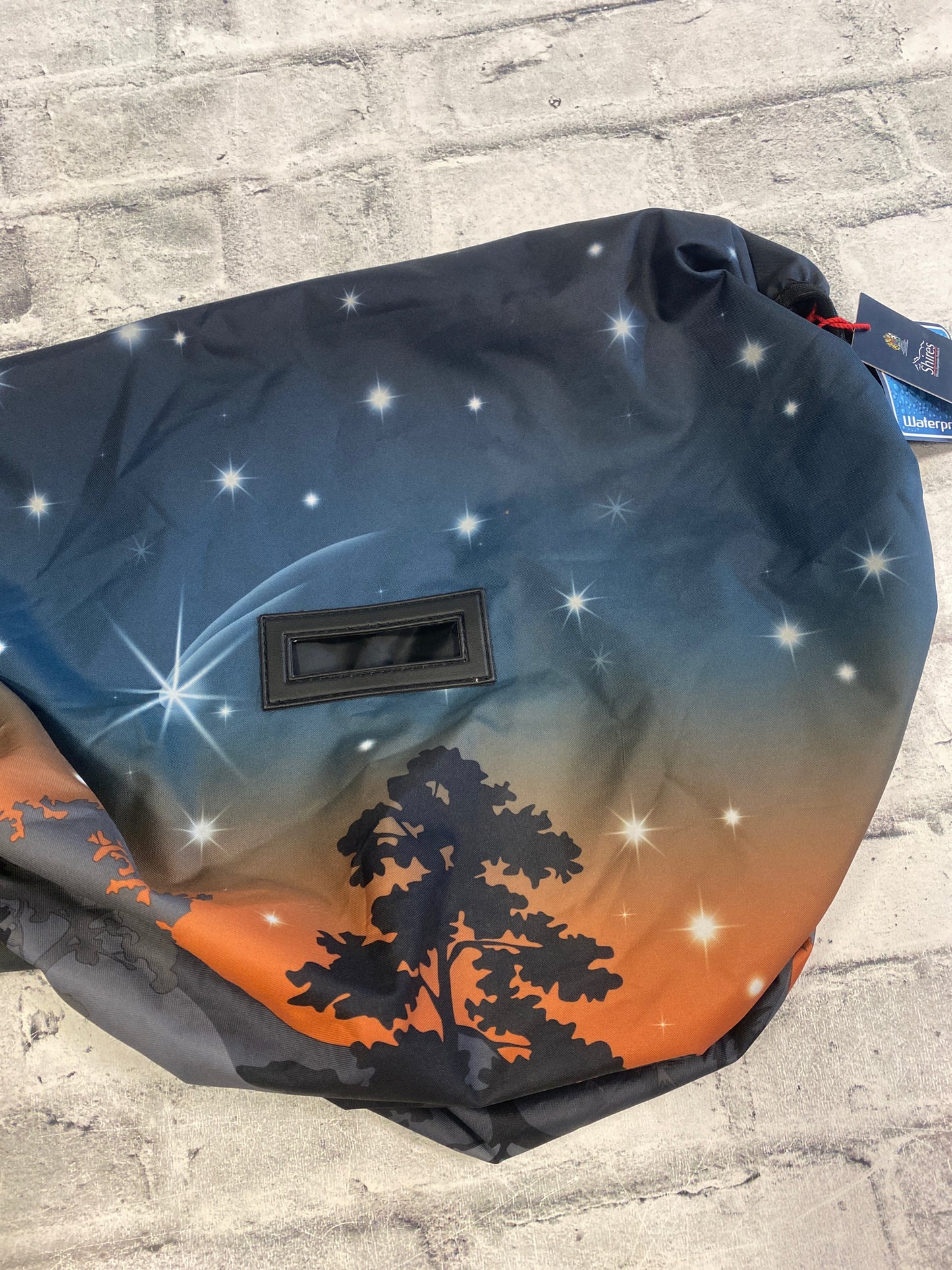 Shires Waterproof Saddle Cover Sunset Scene NEW