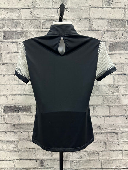 Milestone SS Mesh Riding Black Blue M