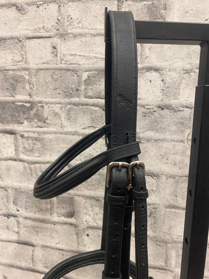 Bobby's Tack Dressage Bridle Black Full
