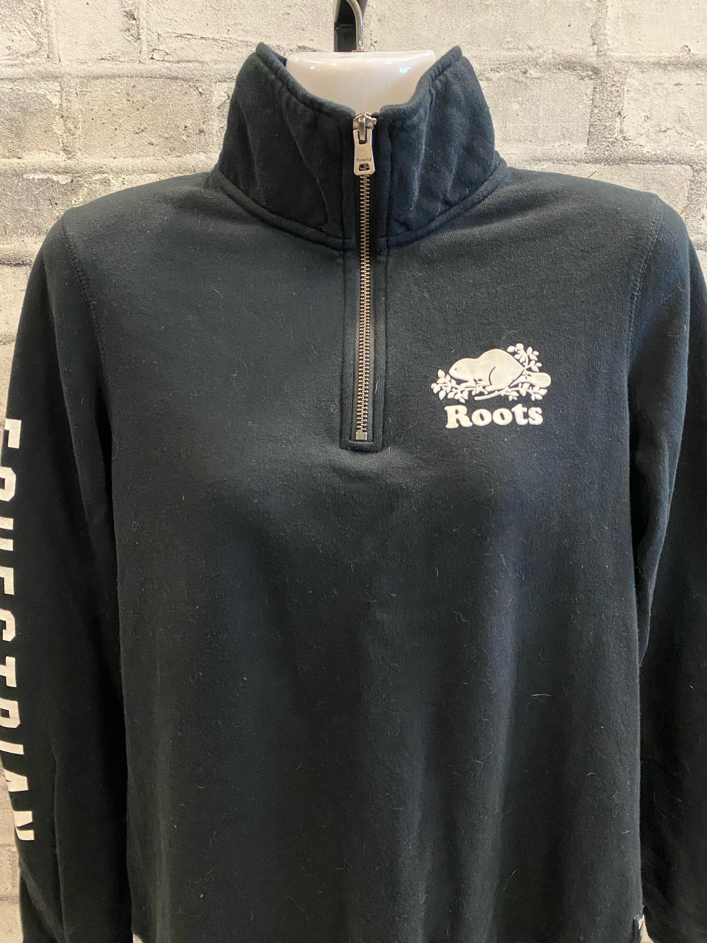 Roots Equestrian 1/4 Zip Black XS