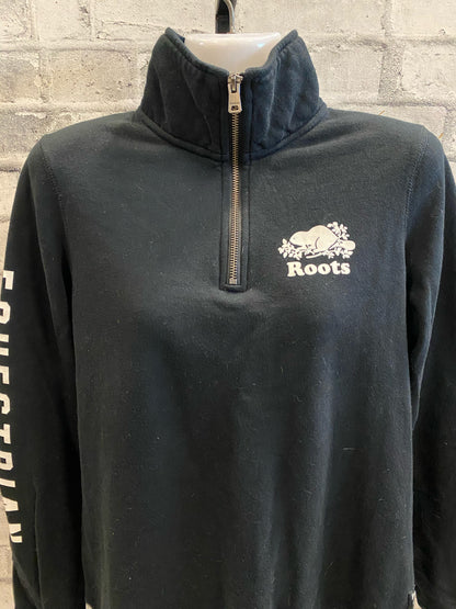 Roots Equestrian 1/4 Zip Black XS