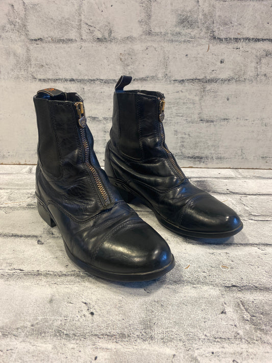 Ariat Zip Up Paddock Boots Black 7B