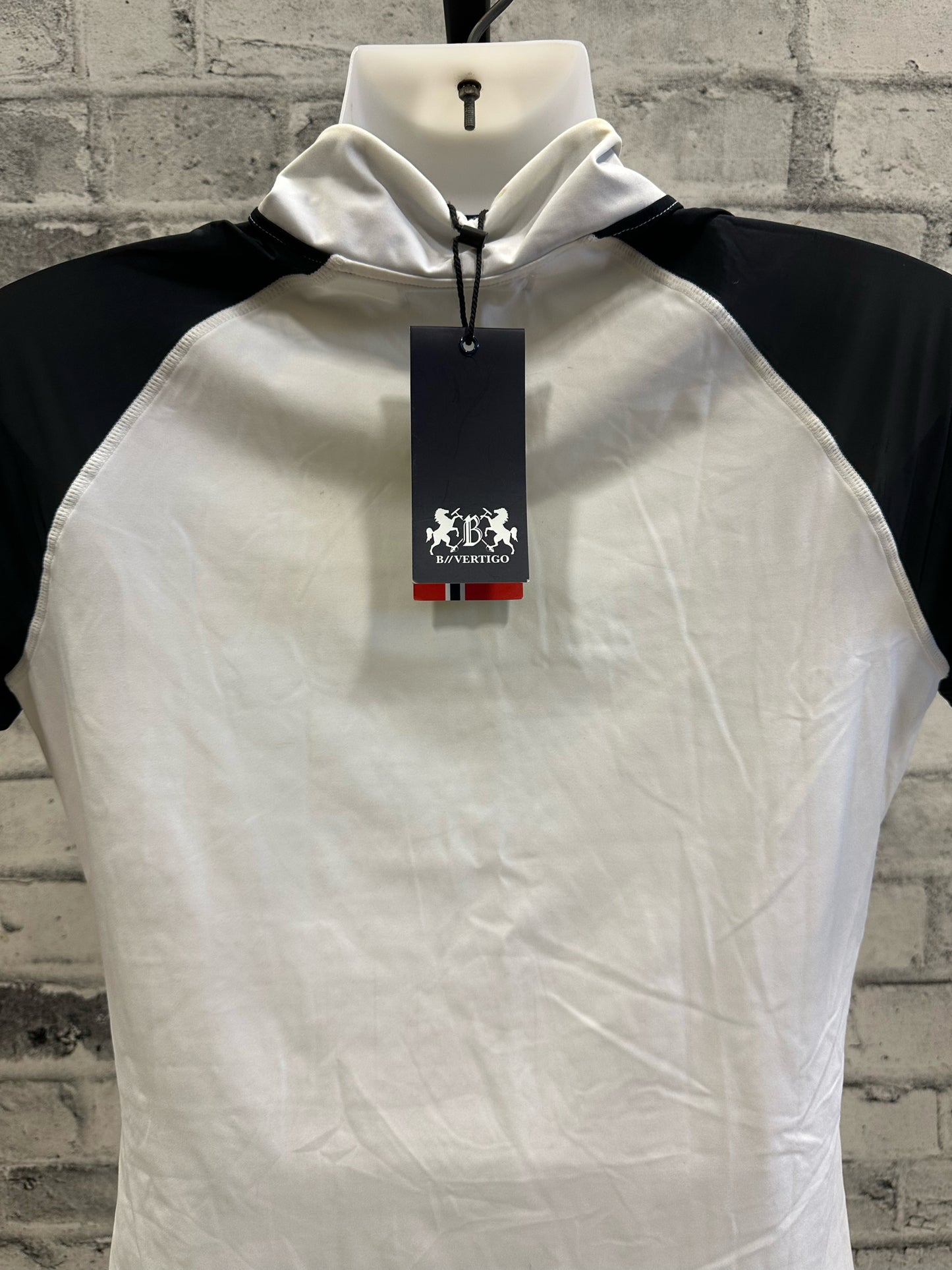 B//Vertigo SS Show Shirt Black/White 8 NEW