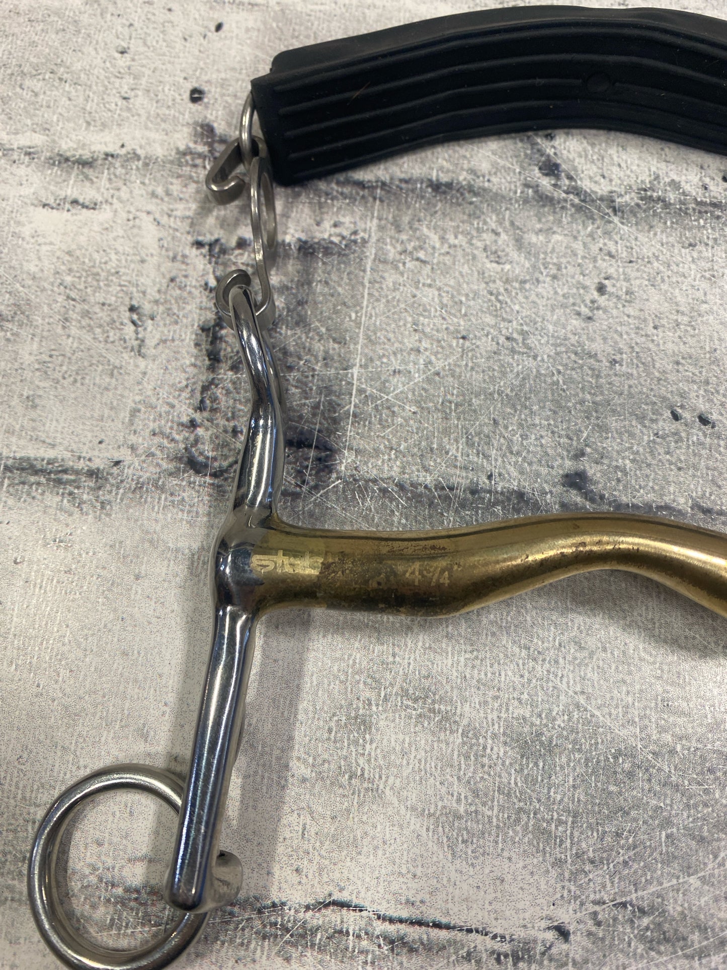 4.75" Stubben Weymouth Bit w/ Chain