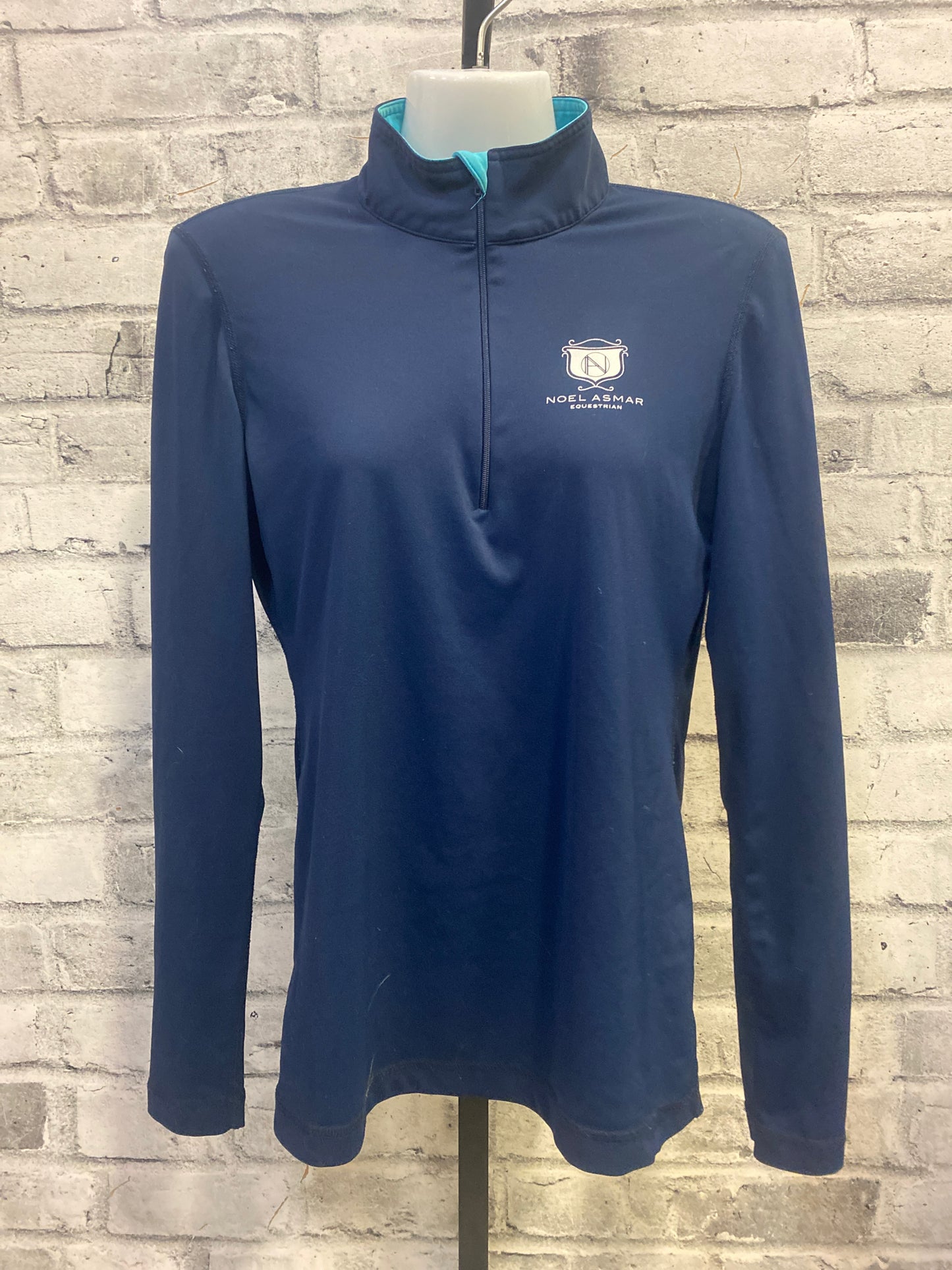 Asmar 1/4 Zip LS Shirt Navy S