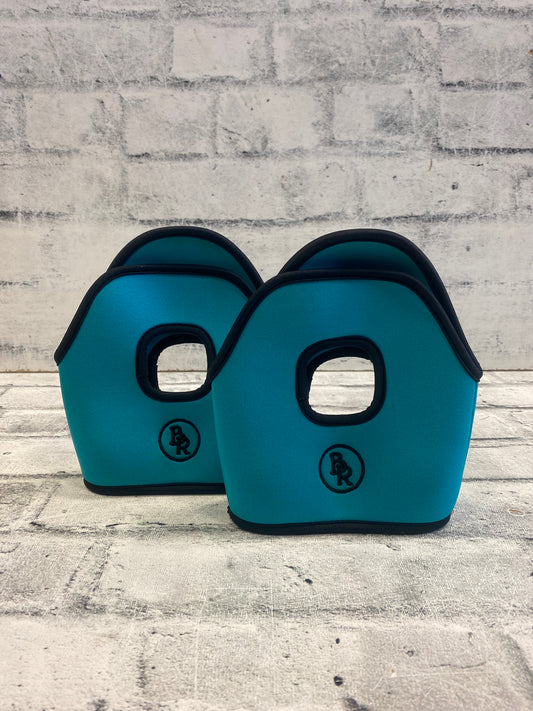 BR Stirrup Covers Teal