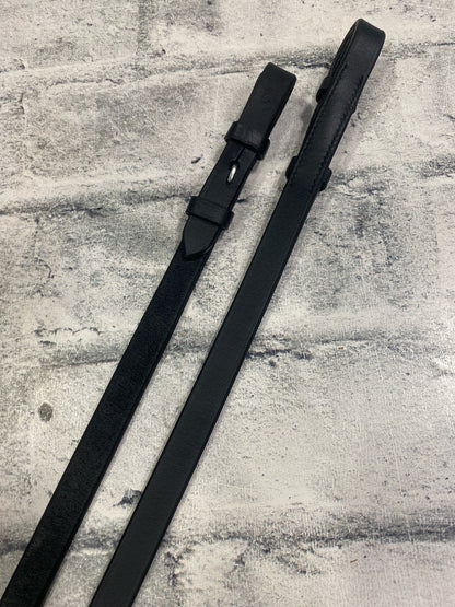 Laced Reins Black