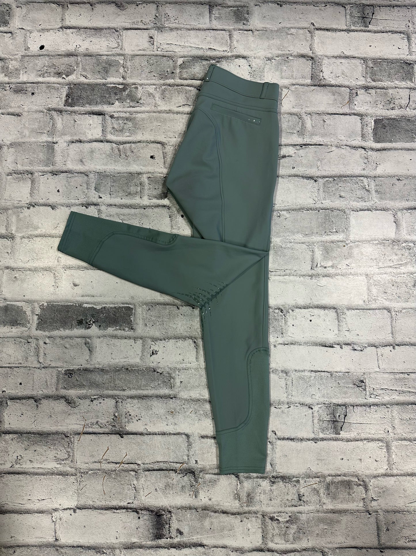 Elation Diamond FS Grip Breeches Seafoam 30