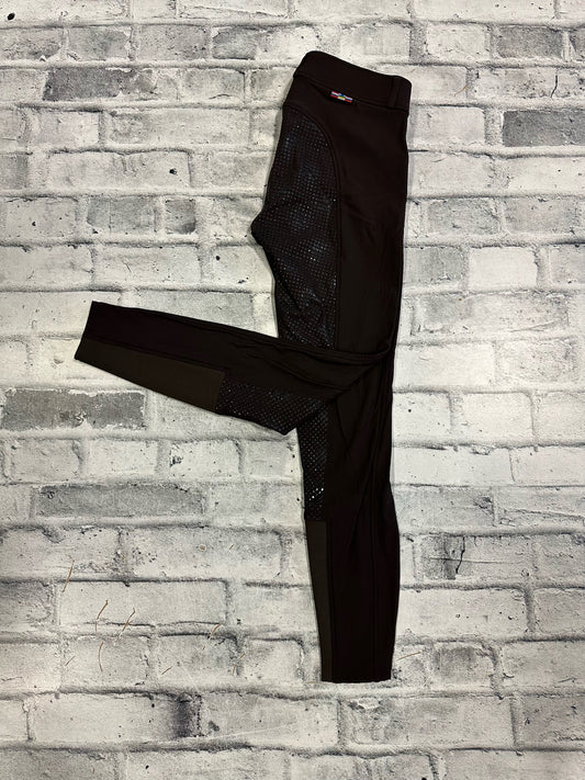 Horze FS Silicone Grip Breeches Brown 26