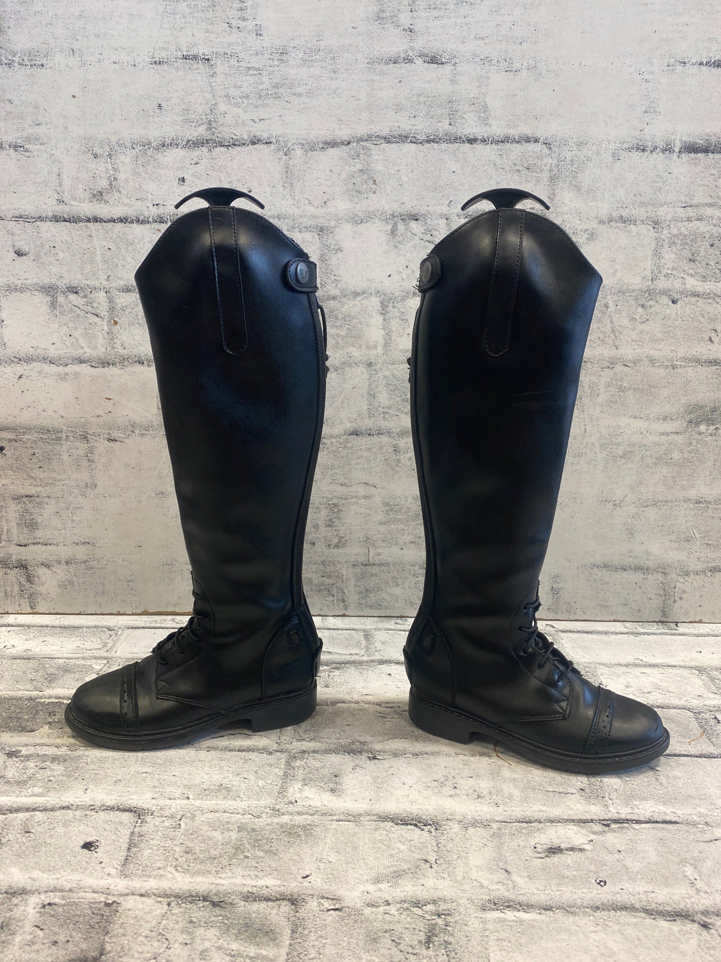 Tuffrider Feild Boots Black Childrens 1 H 14.5 C 11