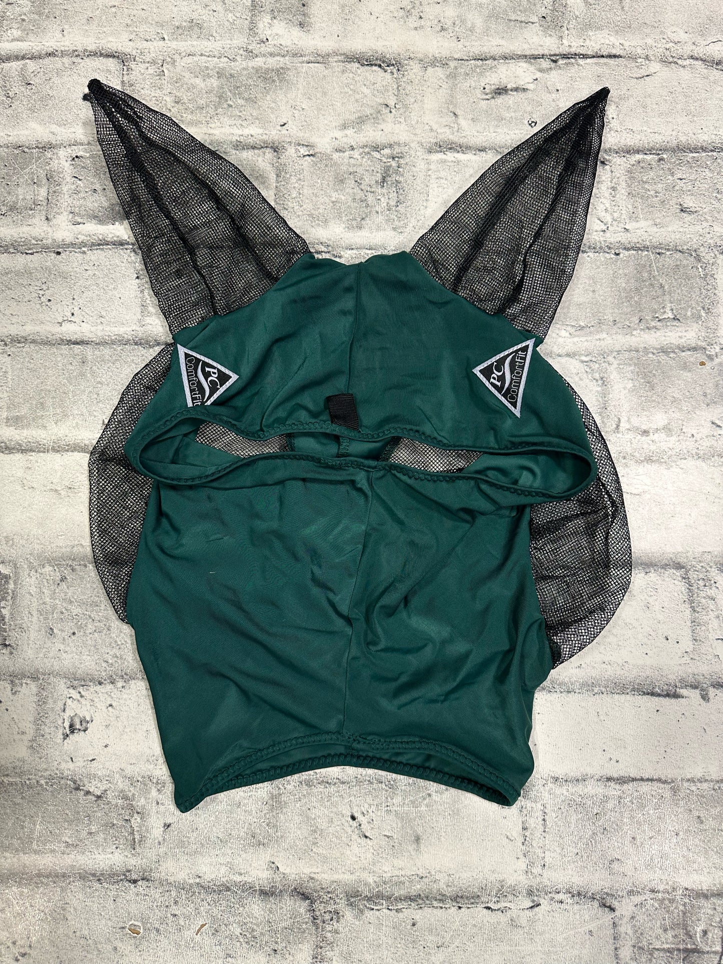 Pro Choice ComfortFit Lycra Fly Mask Green H NEW
