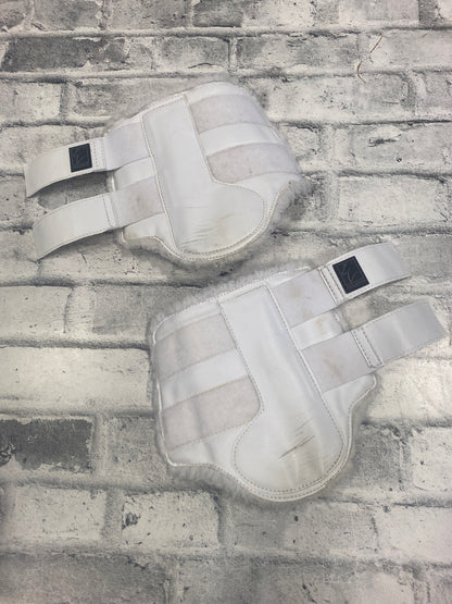 Shedrow Brushing Boots White M