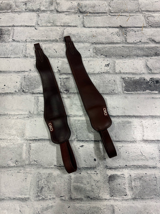 CWD So Jump Stirrup Leathers Brown S