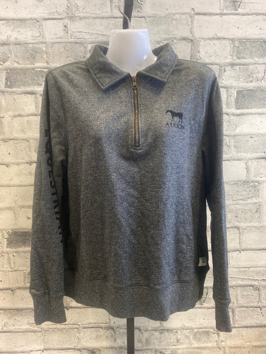 Aerion 1/4 Zip Sweater Grey XL