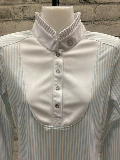 PS Of Sweden Show Shirt Blue & White XS