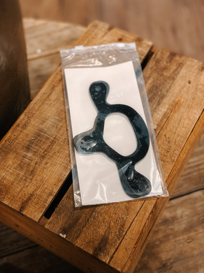 Weaver Rubber Heel Straps