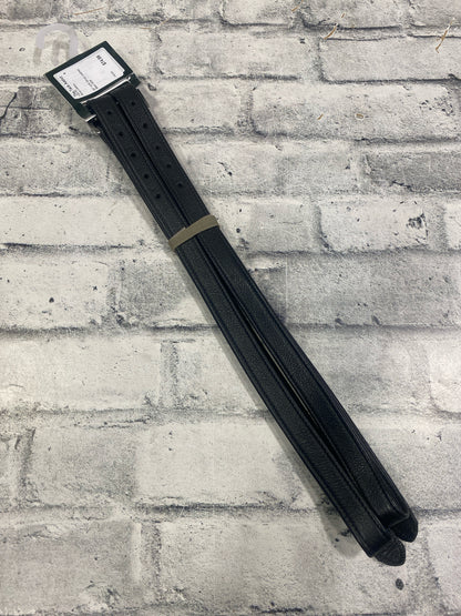 60" HDR Stirrup Leathers Black NEW